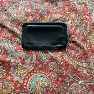 Black Coach Cosmetic Bag
